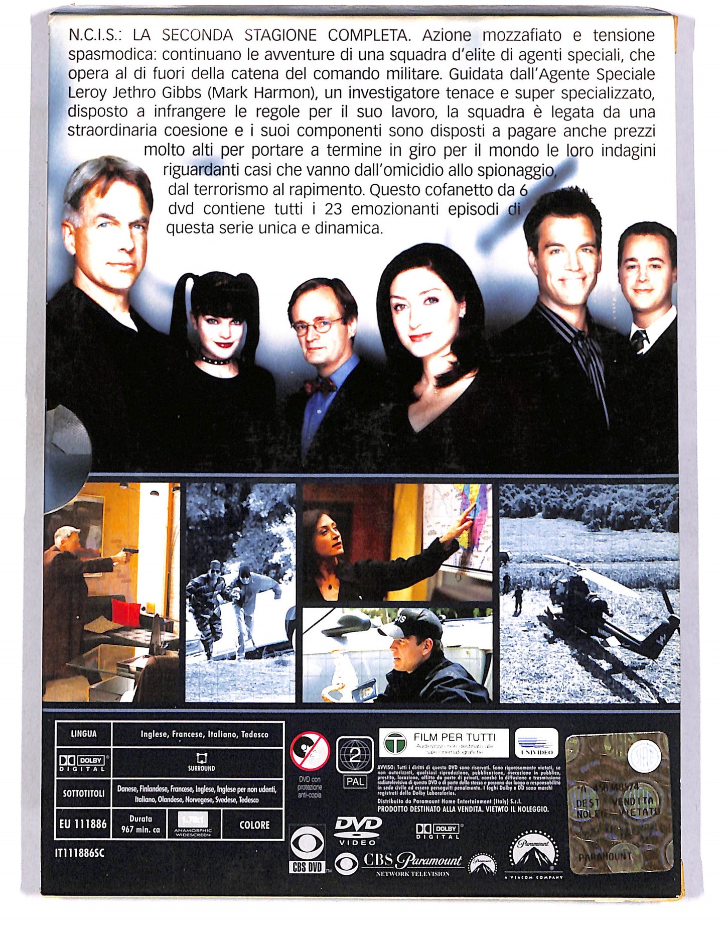 EBOND NCIS - la seconda stagione completa SLIPCASE SLIMCASE DVD D663312