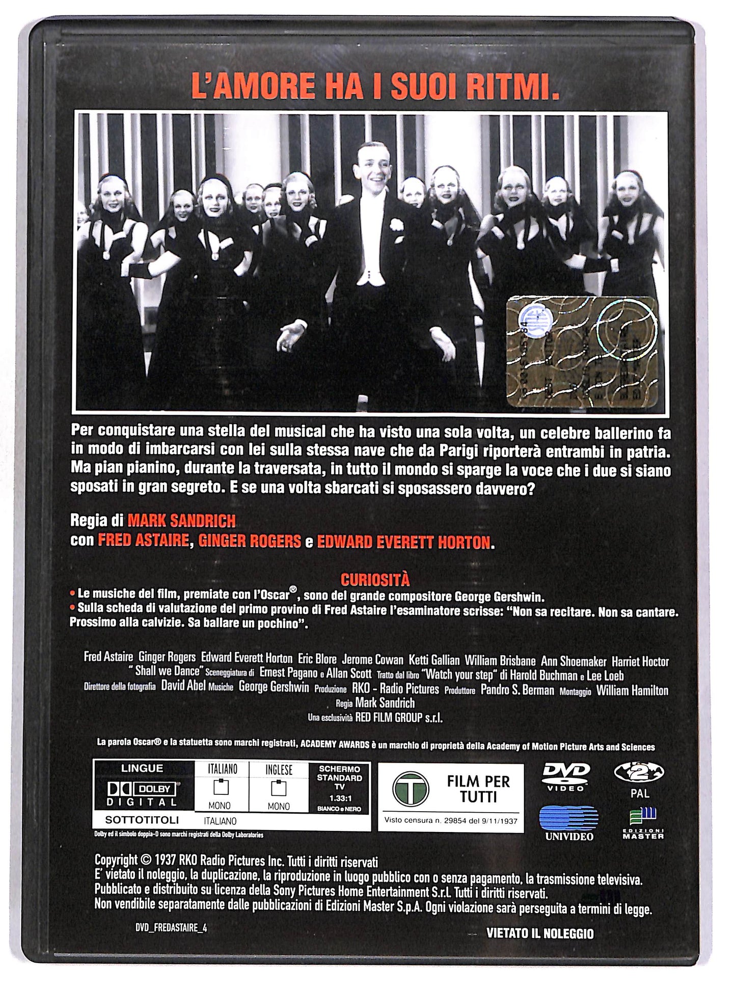 EBOND Voglio danzare con te EDITORIALE DVD D663324