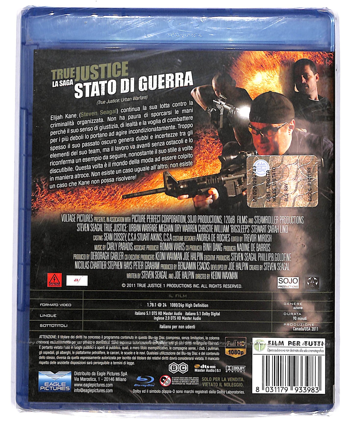 EBOND True justice - Stato di guerra BLURAY D663654