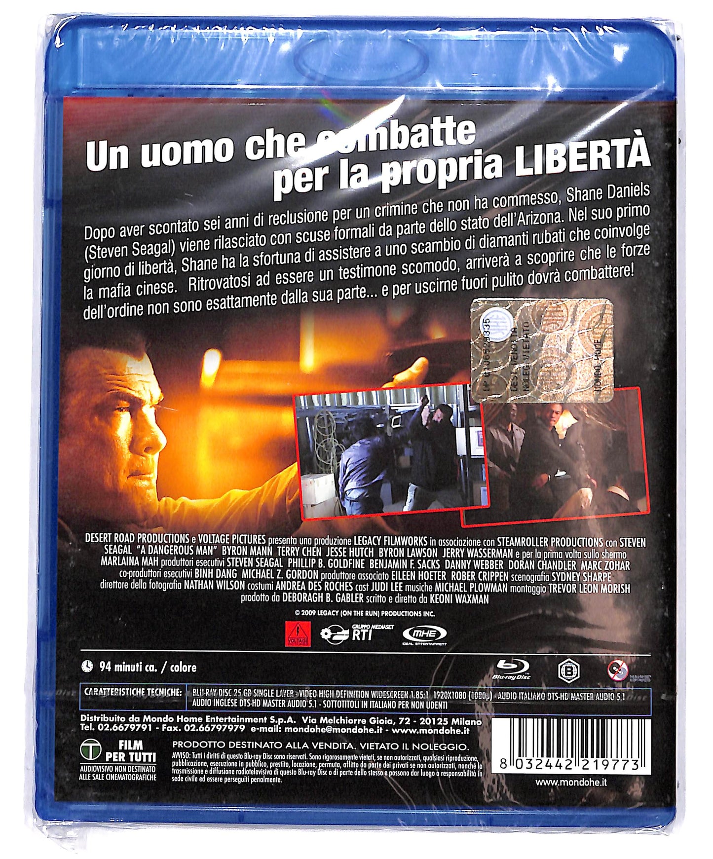 EBOND A Dangerous Man - Solo contro tutti BLURAY BLURAY D663658