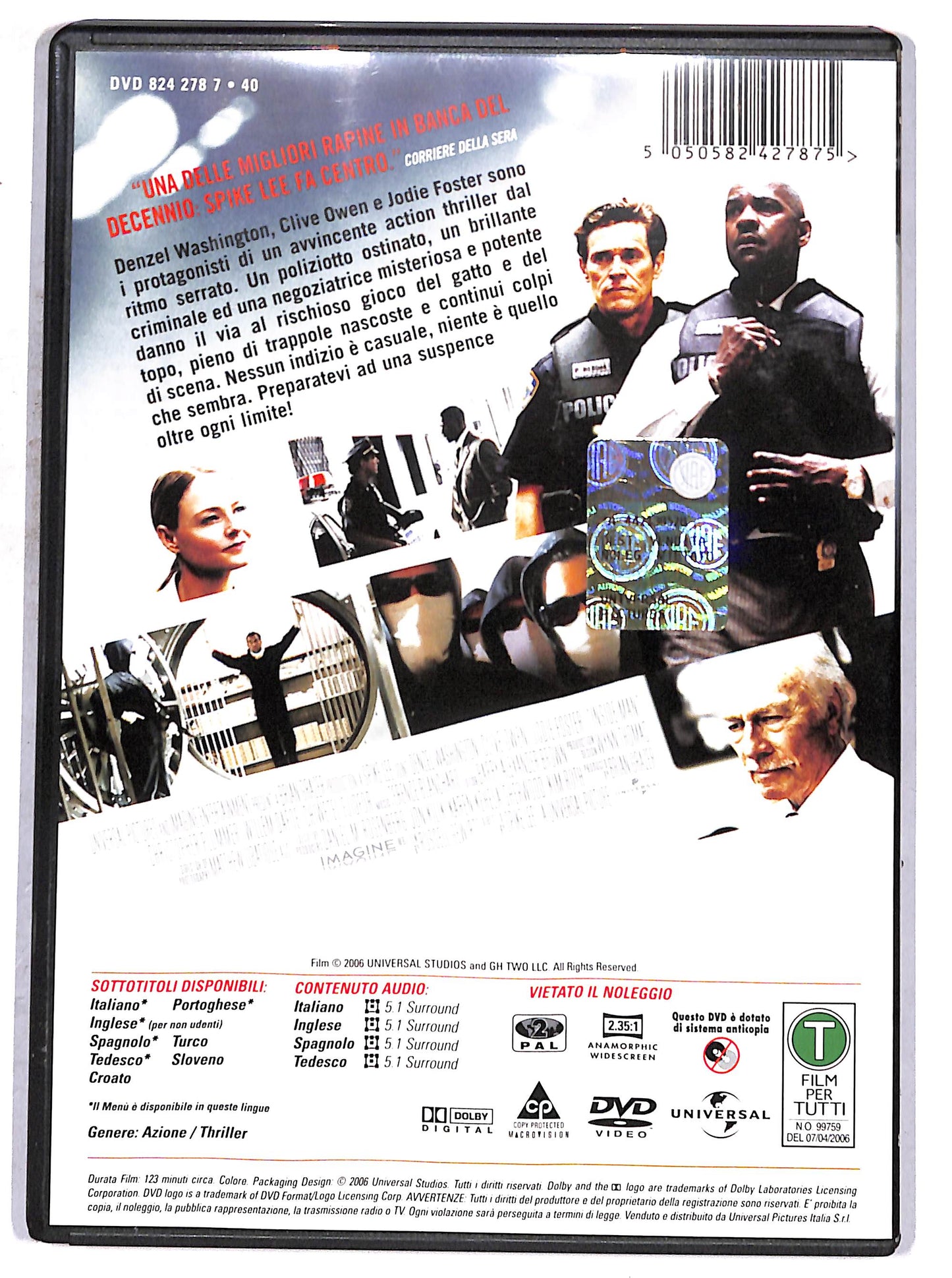 EBOND inside man DVD D663712