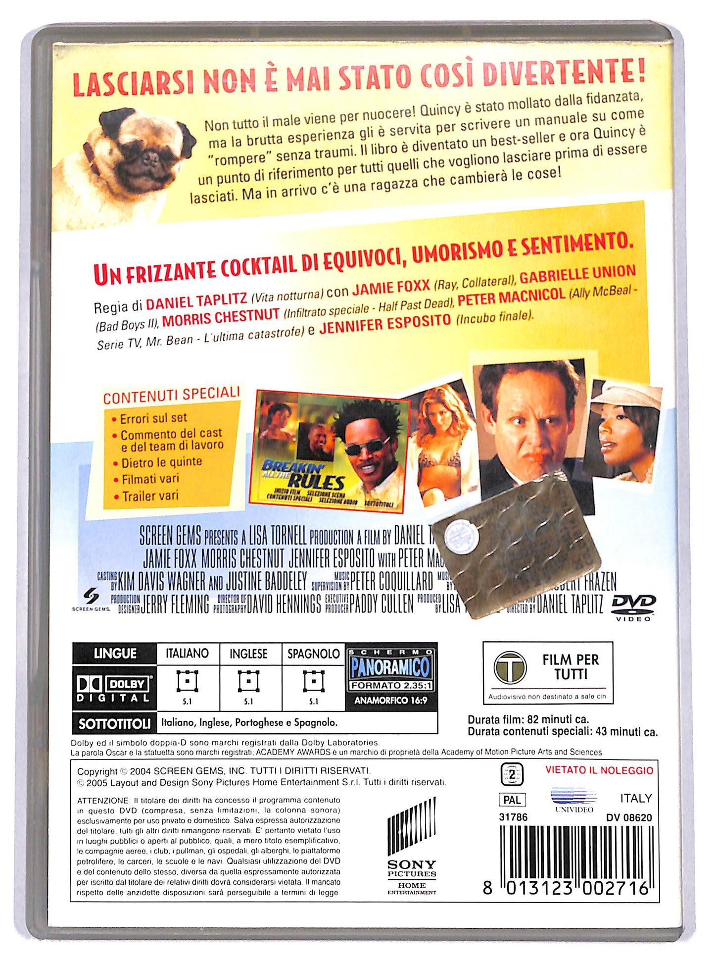EBOND breakin' all the rules - amore senza regole EDIZIONE SPECIALE DVD D663737
