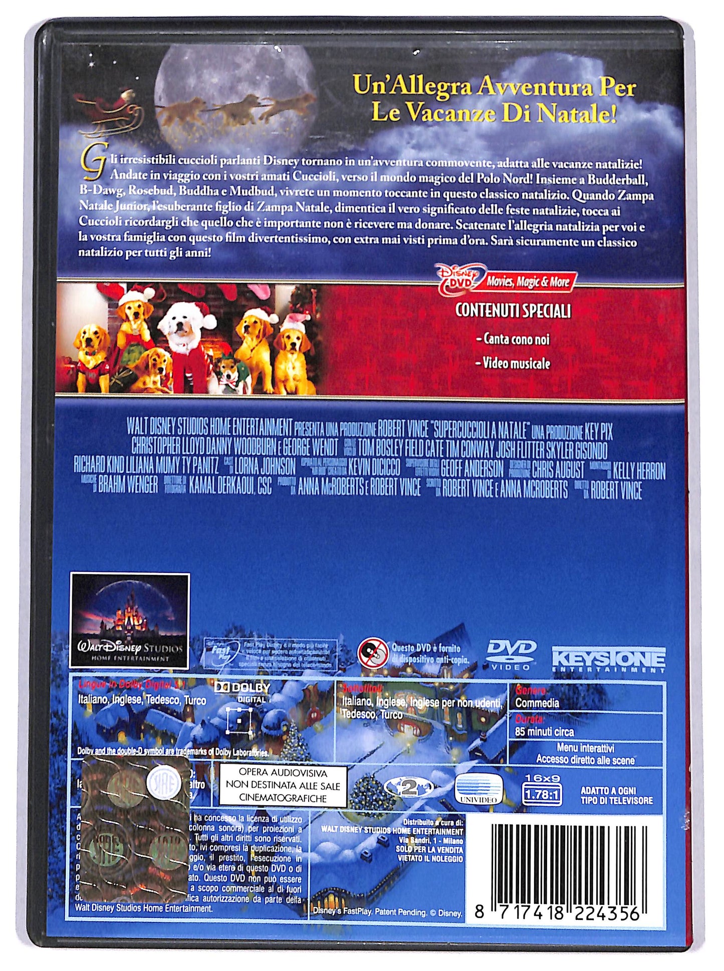 EBOND Supercuccioli a Natale DVD D663761