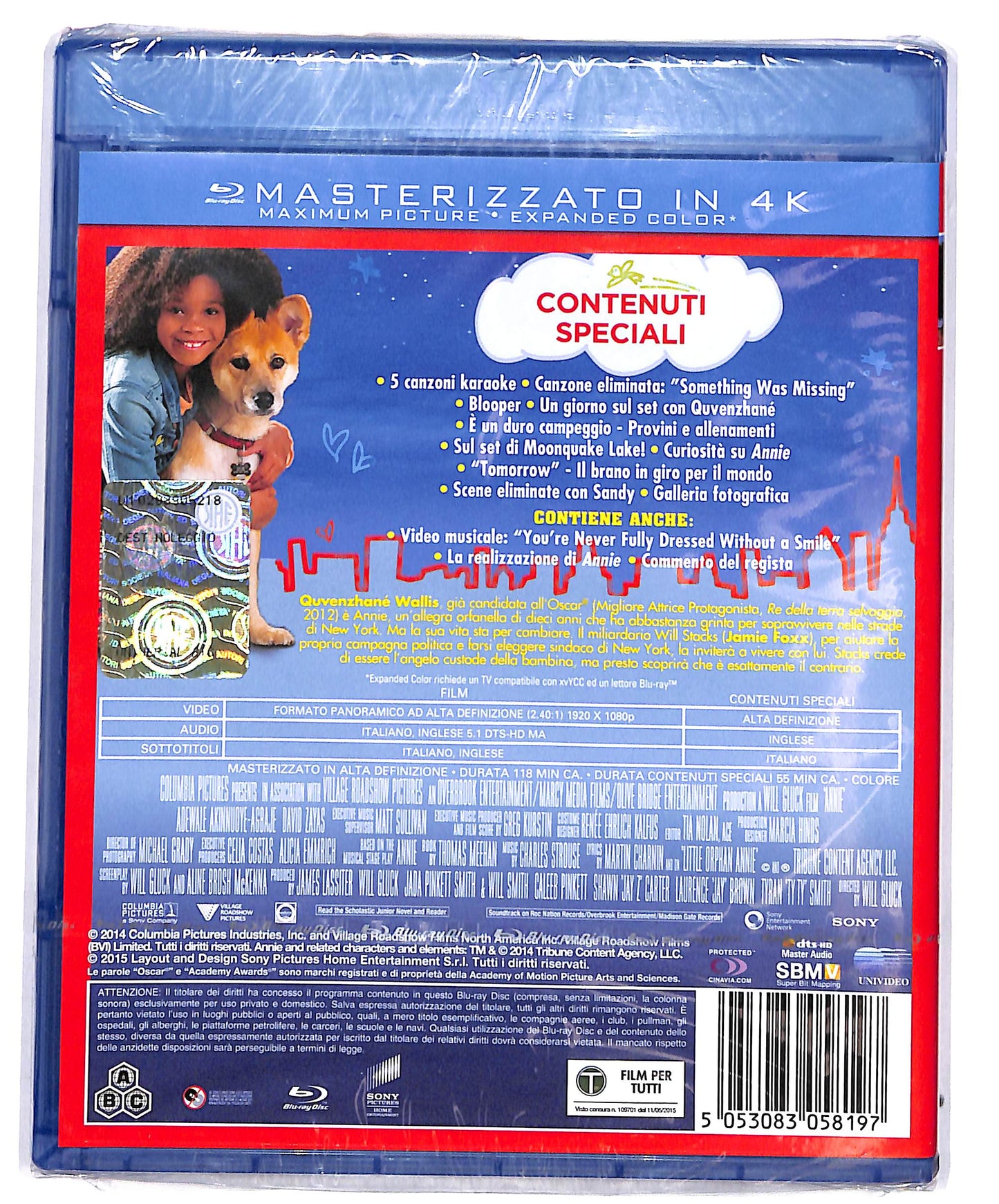 EBOND Annie - La felicita e contagiosa NOLEGGIO BLURAY D663910