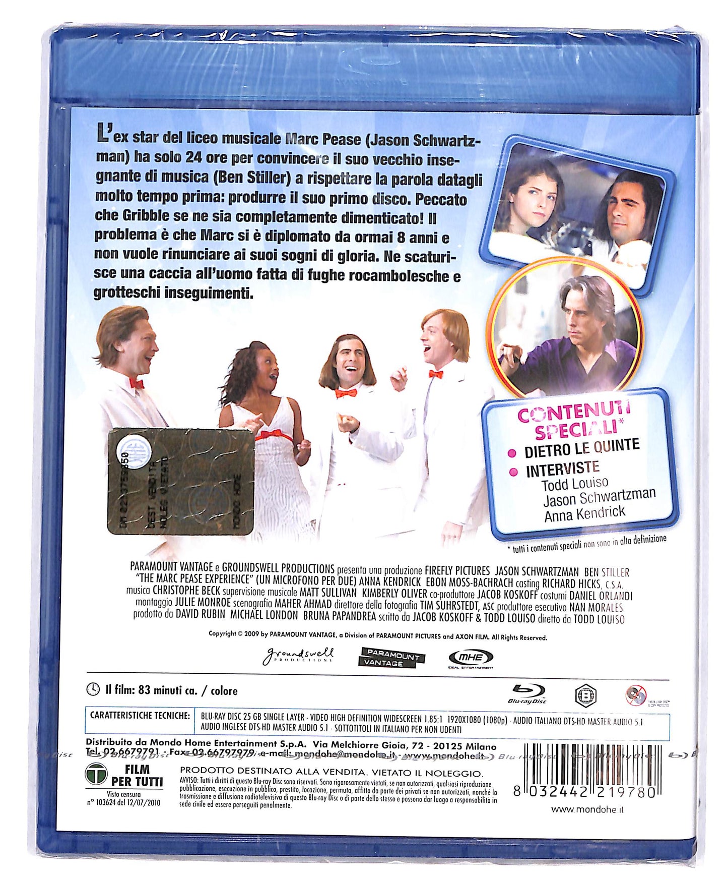 EBOND Un microfono per due BLURAY D663930