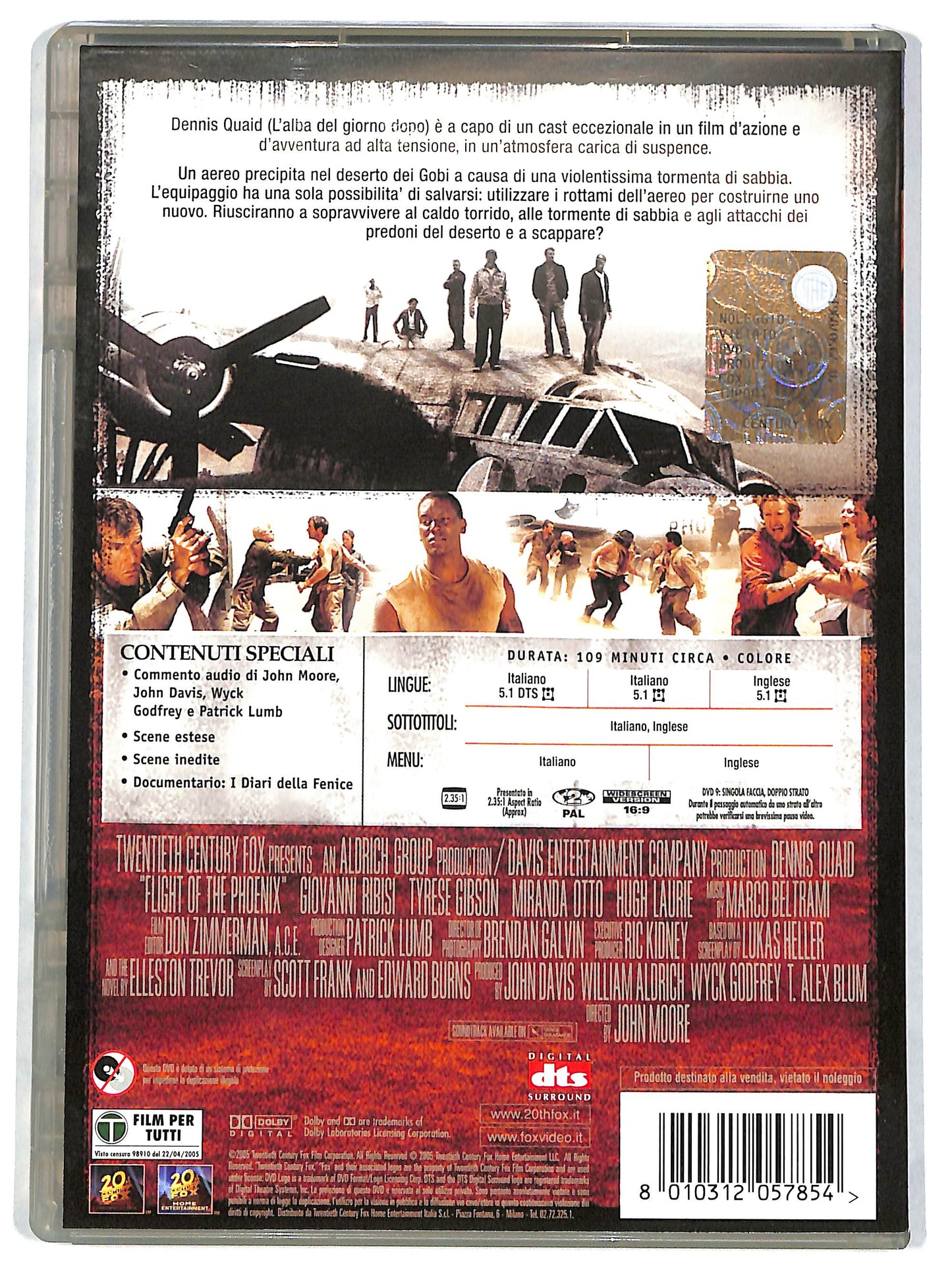 EBOND Il volo della fenice (film 2004) DVD D664019
