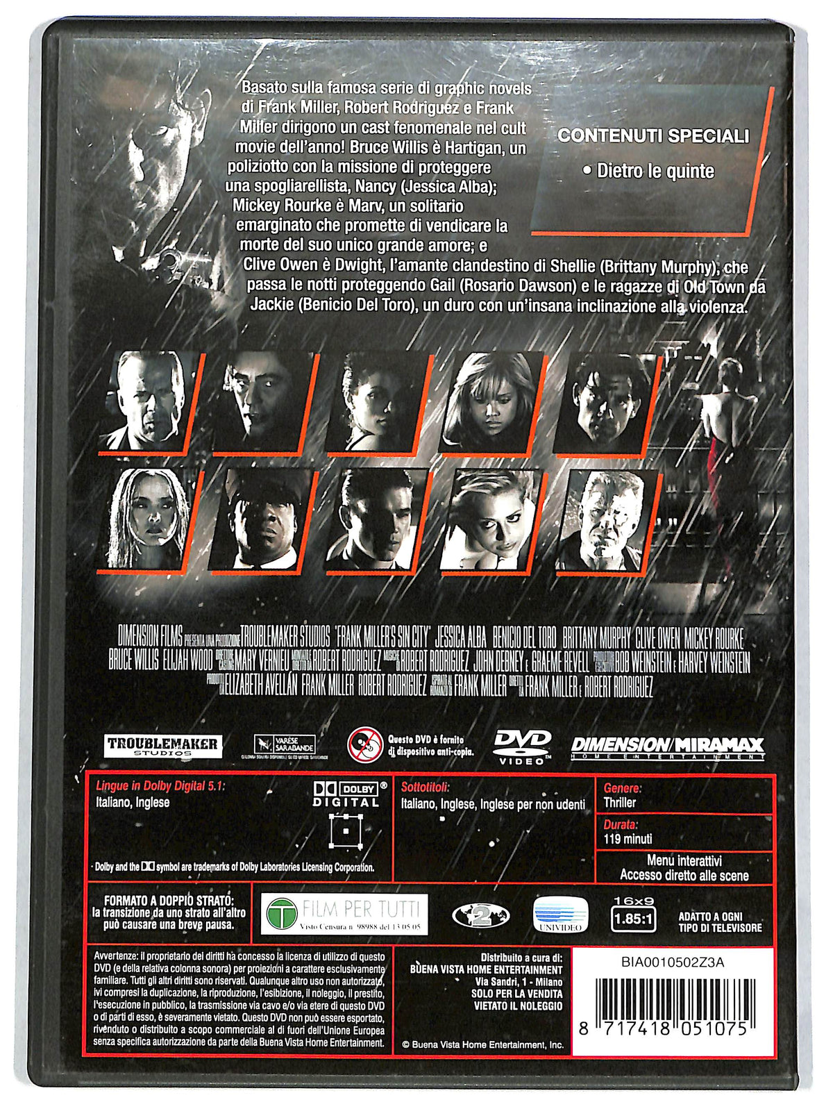 EBOND Sin City (film) Noleggio DVD D664027
