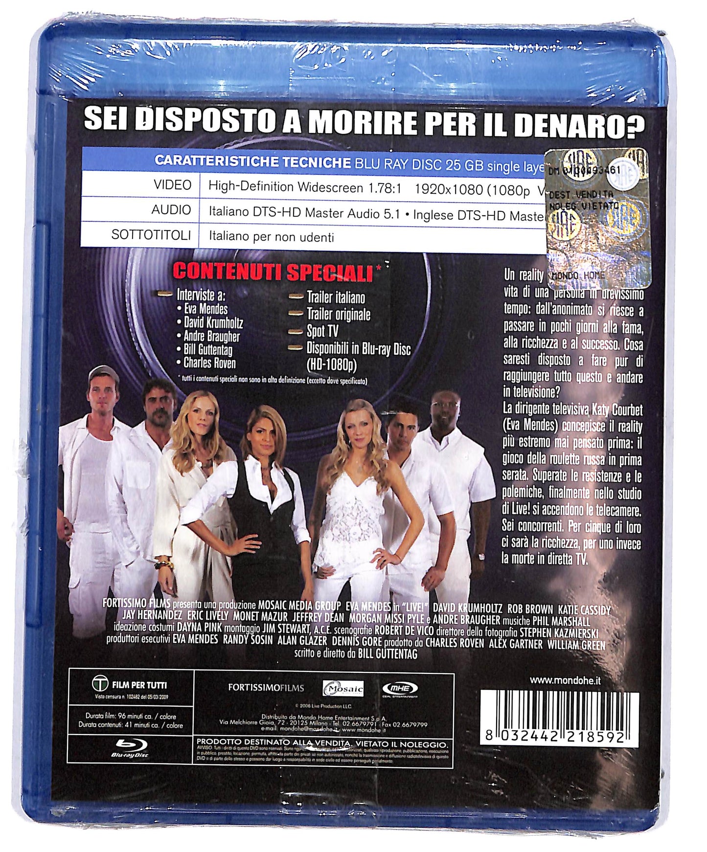 EBOND Live! Acolti record al primo colpo BLURAY D664213