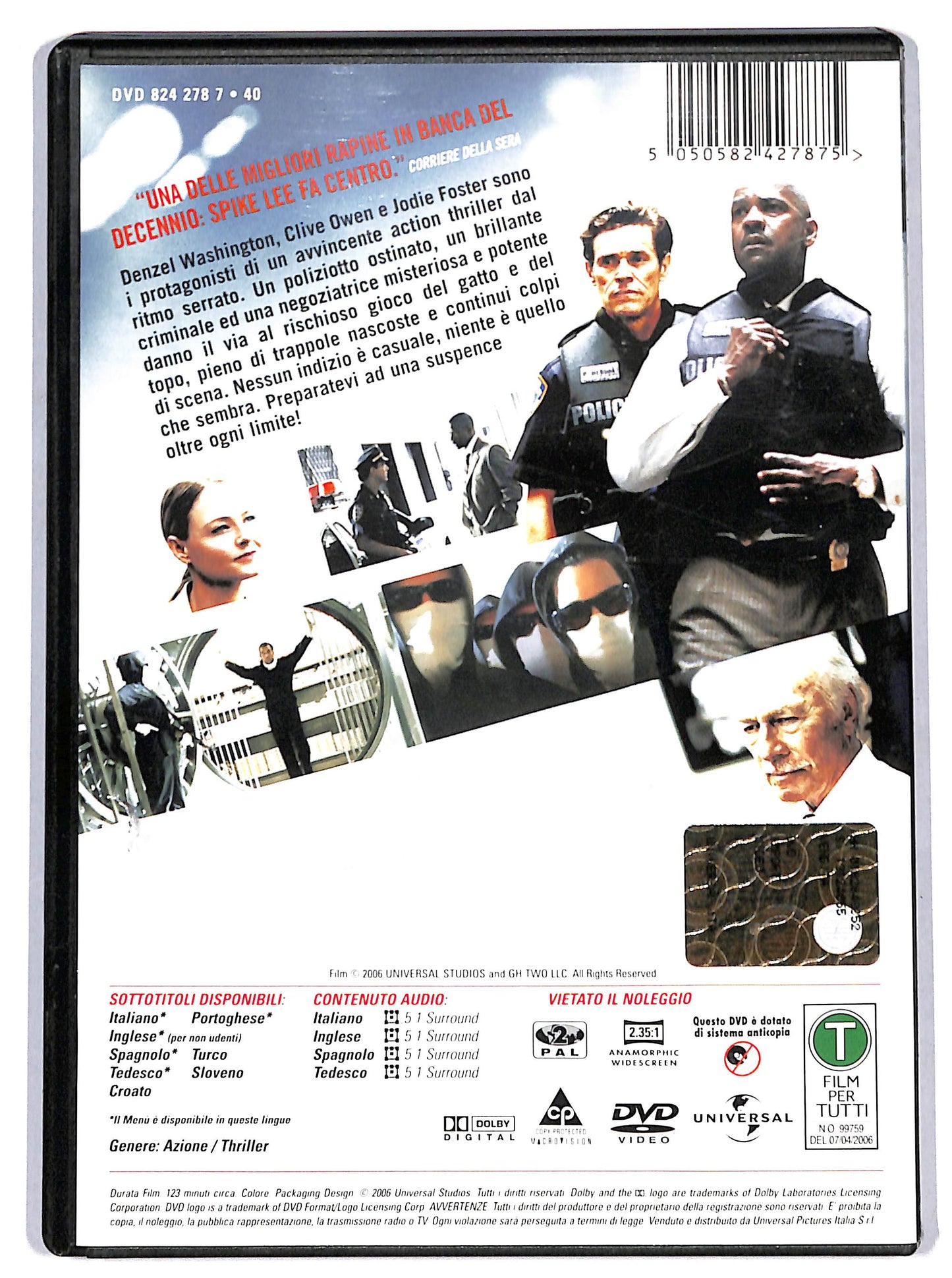 EBOND inside man DVD D664410