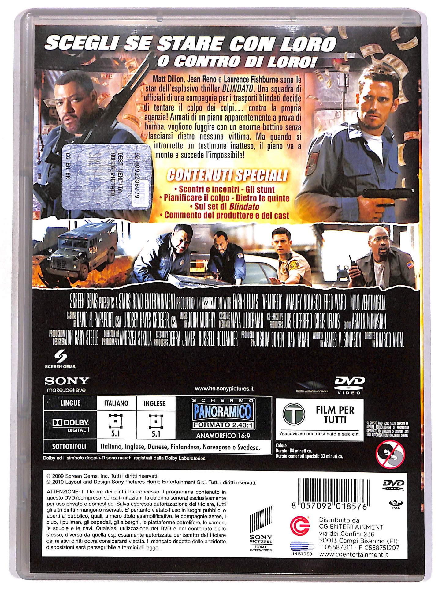 EBOND Blindato DVD D664502