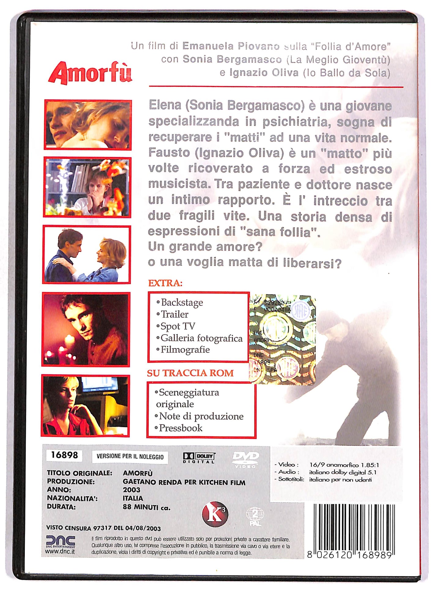 EBOND Amorfu NOLEGGIO DVD D664610