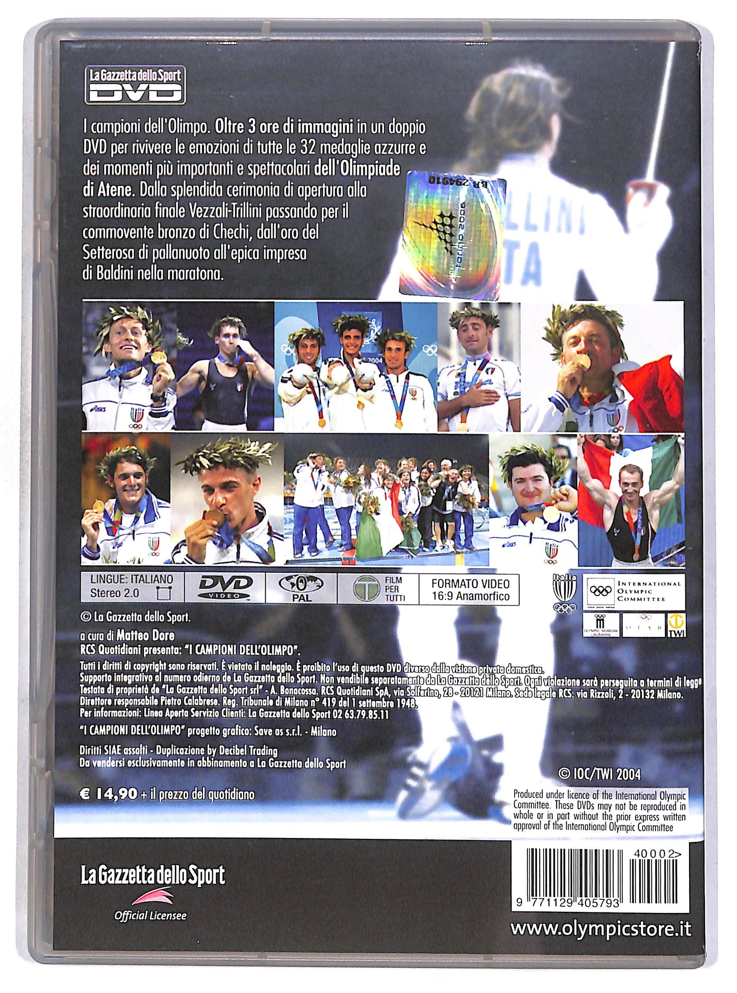 EBOND I campioni dell'Olimpo (2 dischi) EDITORIALE DVD D664621