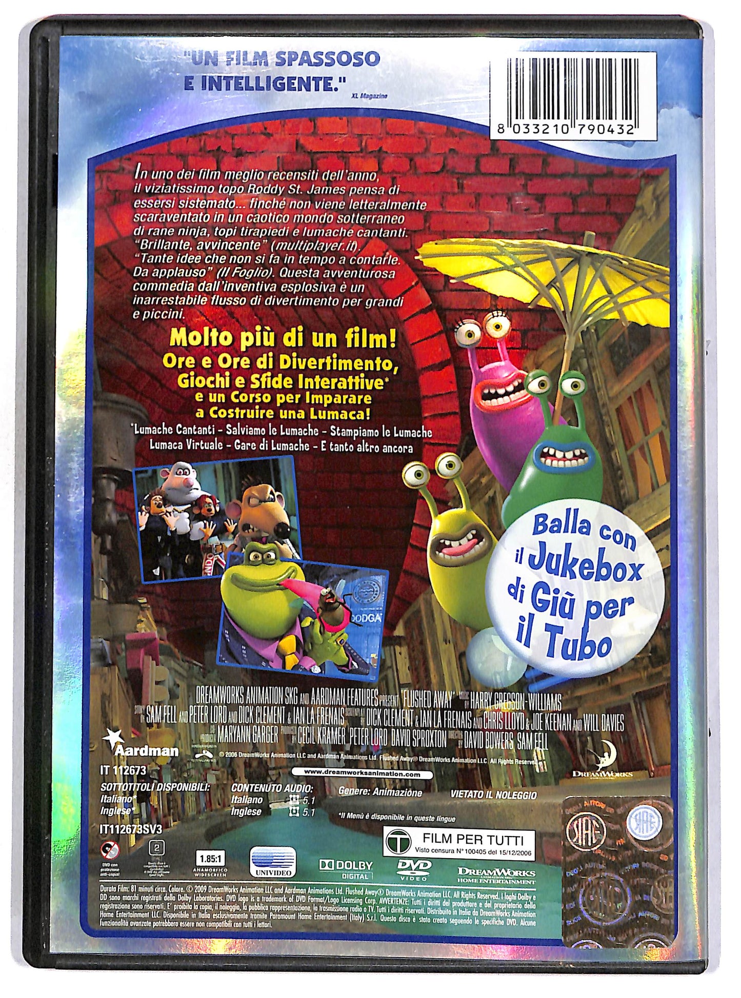EBOND Giu per il tubo DVD D664660