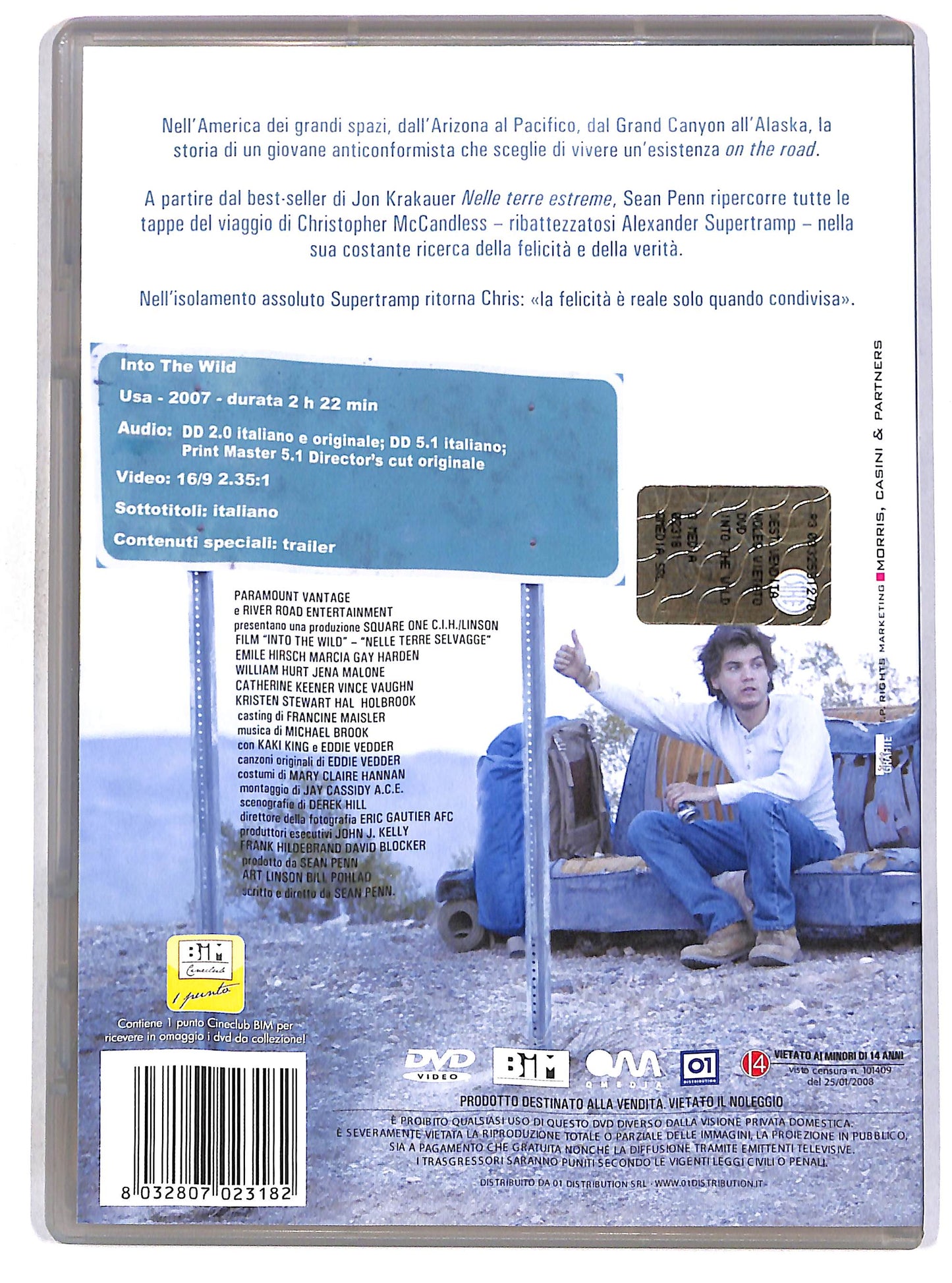 EBOND Into the Wild - Nelle terre selvagge DVD D664740