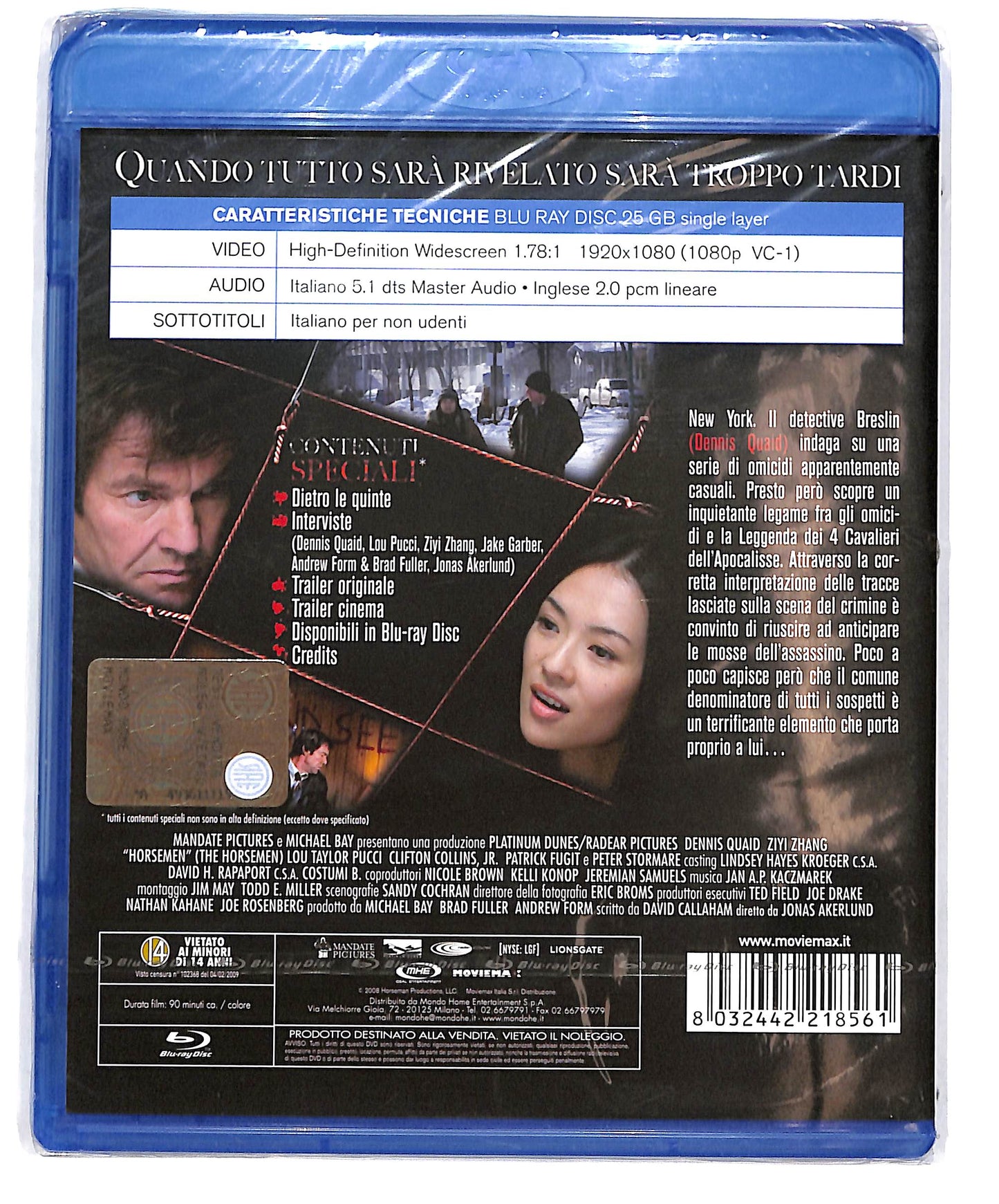 EBOND The horsemen BLURAY D664802