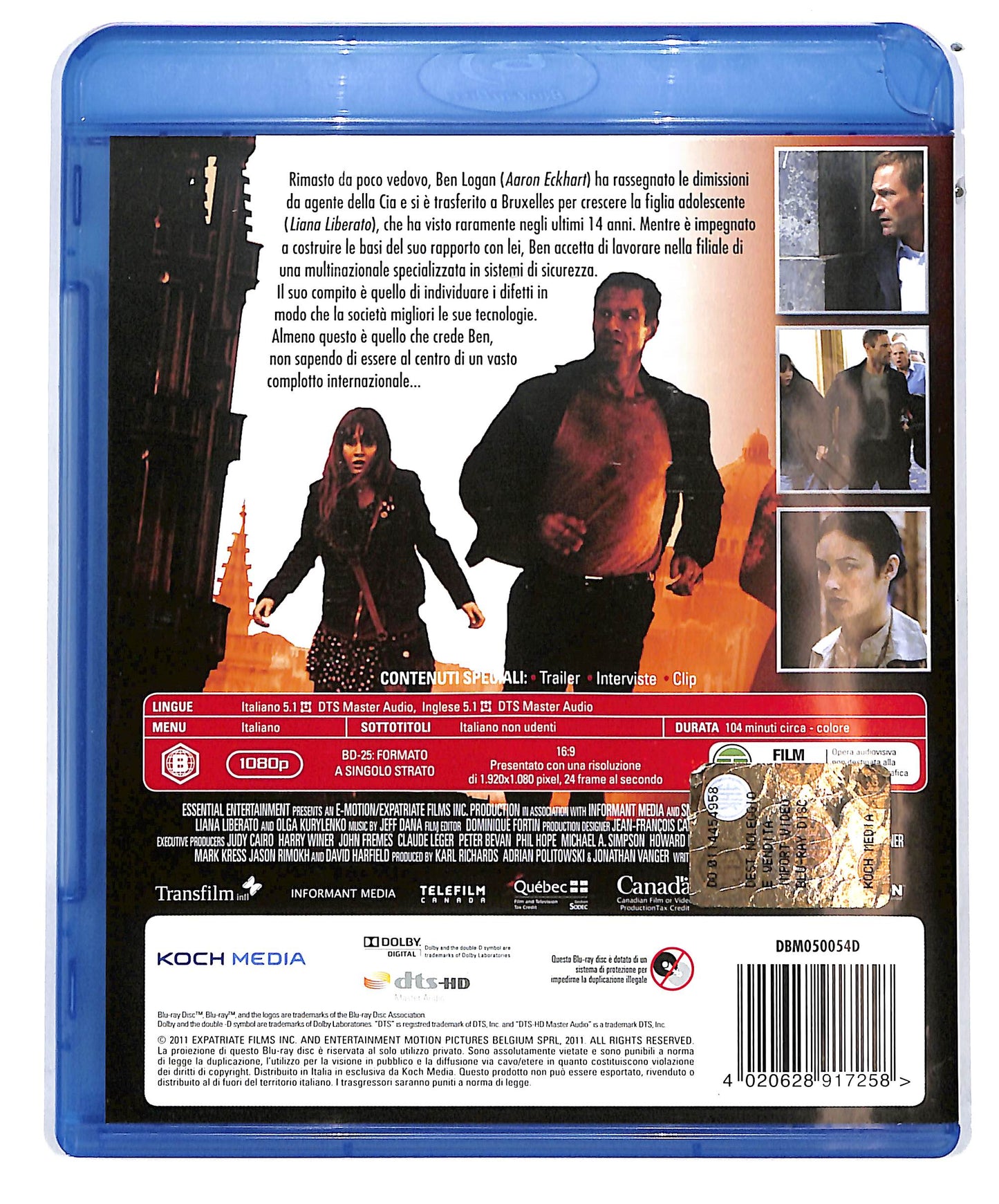 EBOND The Expatriate NOLEGGIO BLURAY D664835