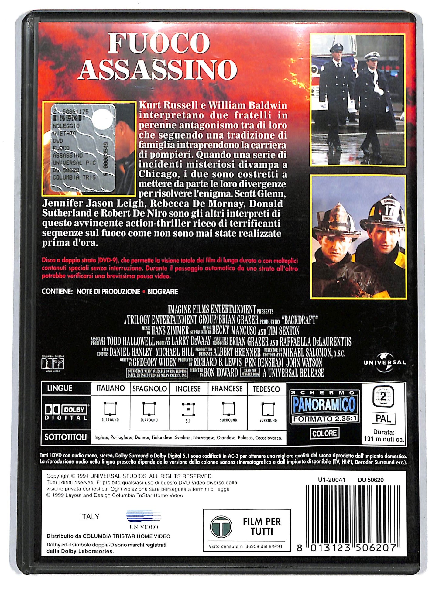 EBOND fuoco assassino DVD D664919