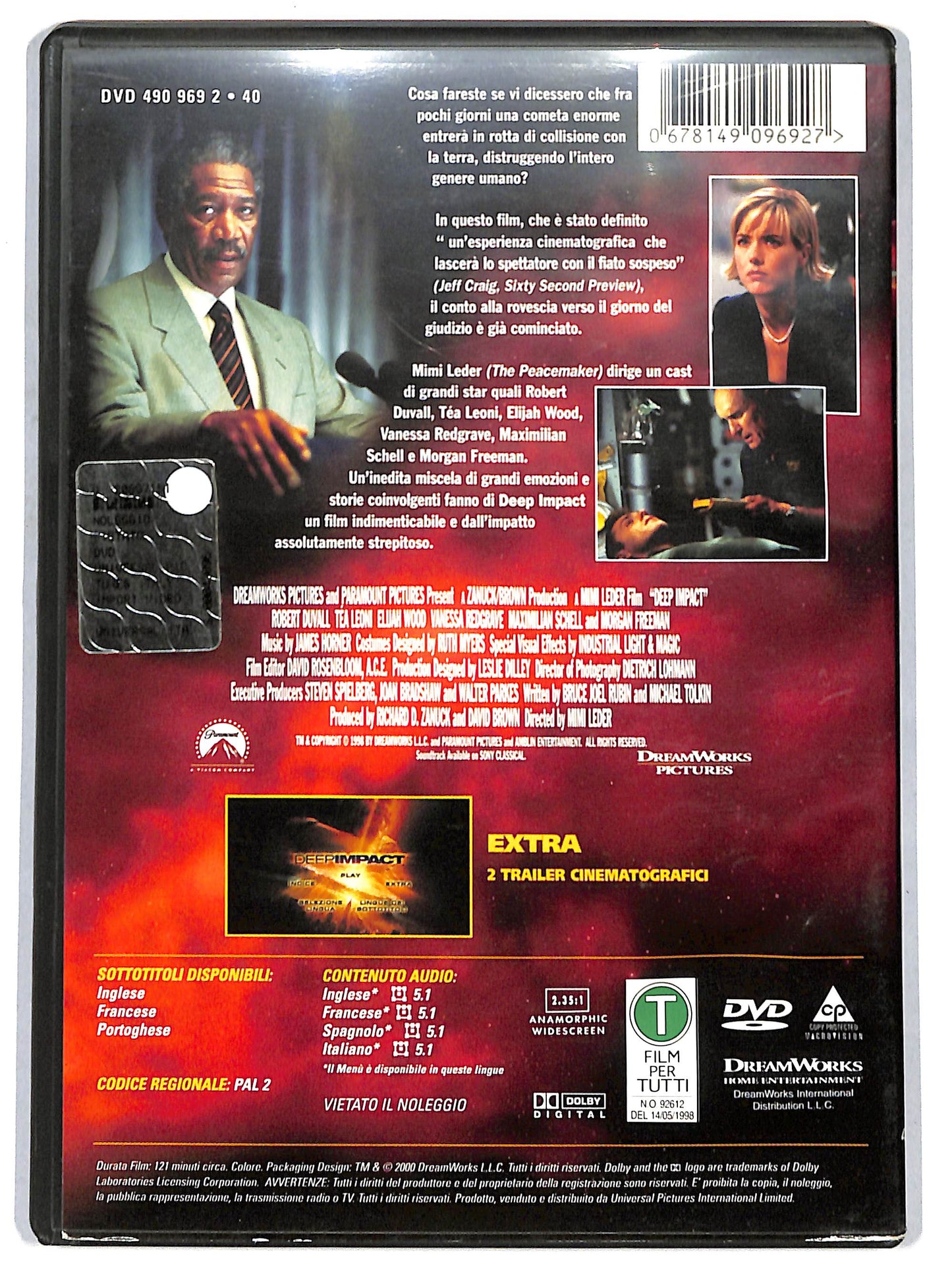 EBOND deep impact DVD D664920