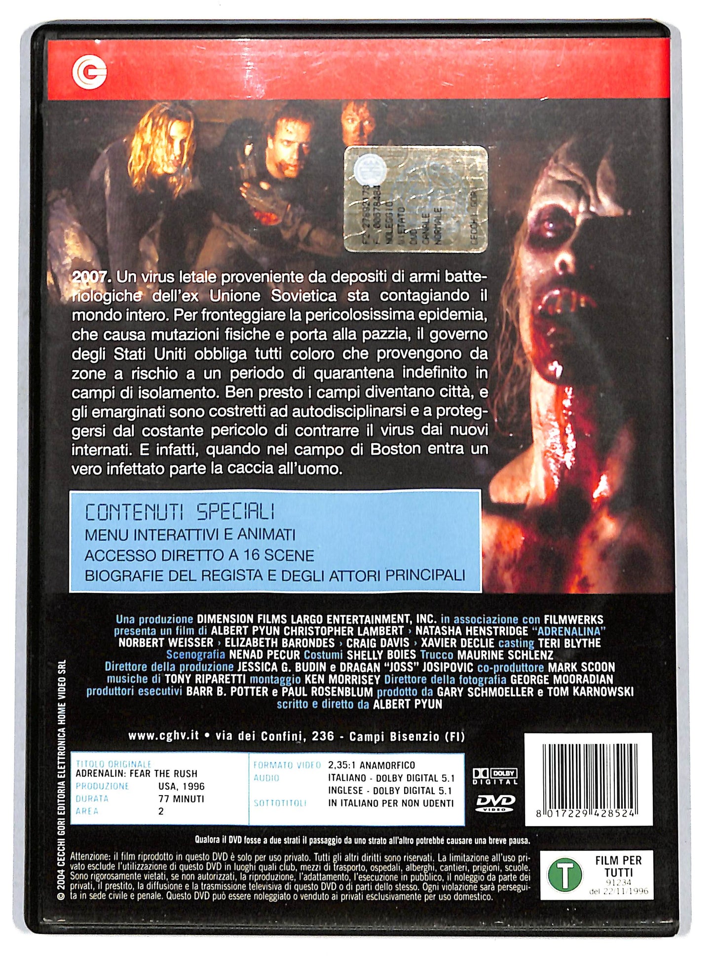 EBOND Adrenalina DVD D664928