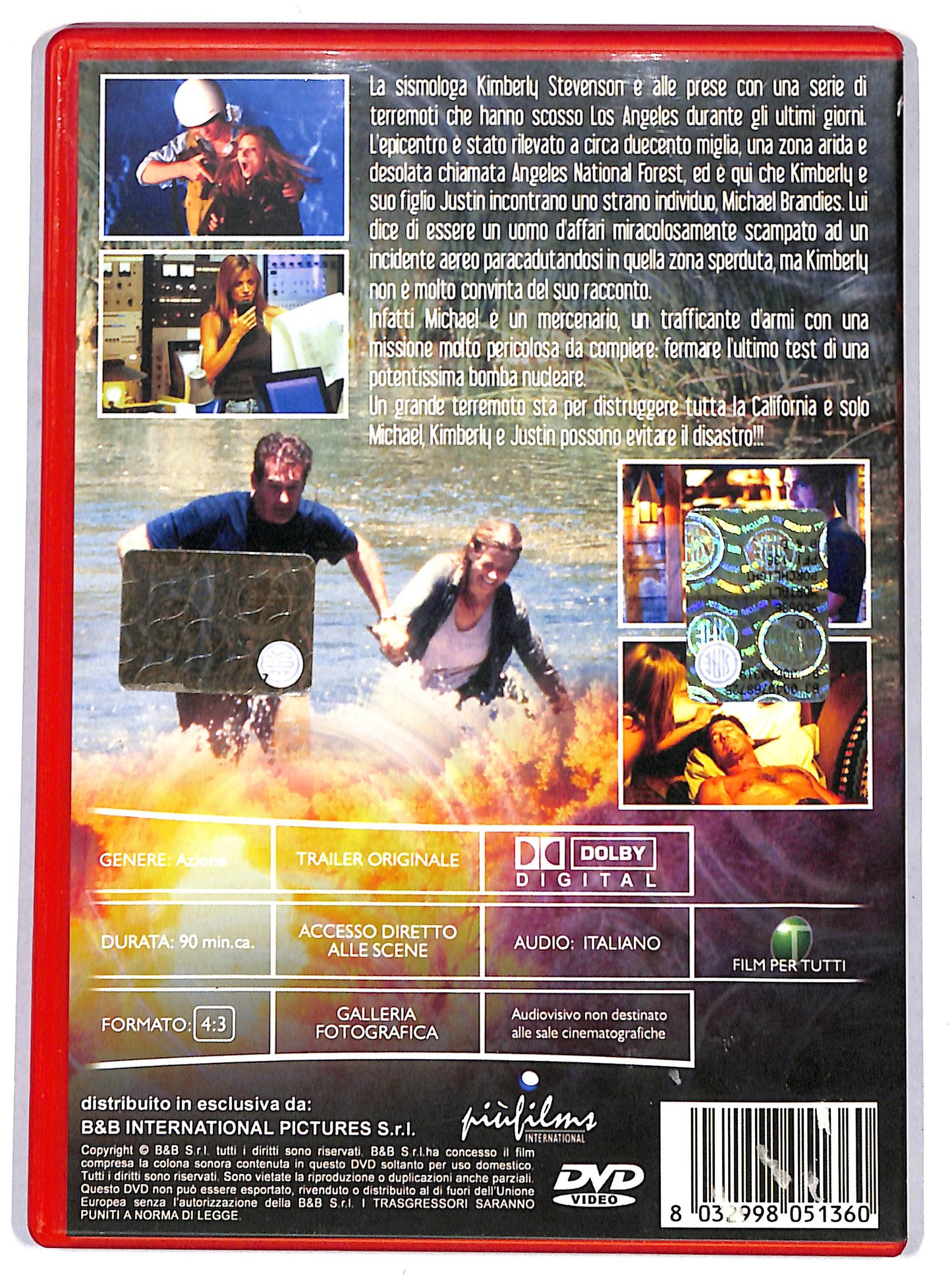 EBOND scosse mortali DVD D664960