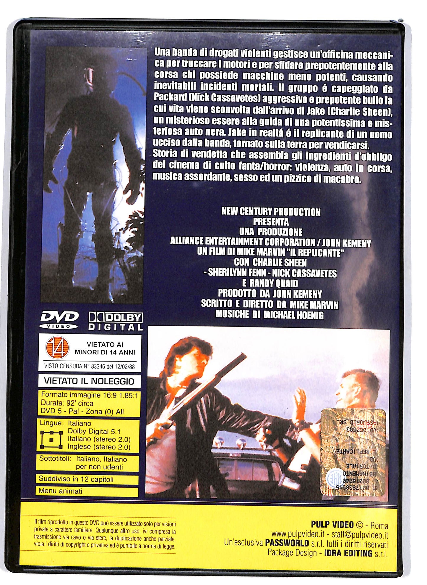 EBOND Il replicante EDITORIALE DVD D665013