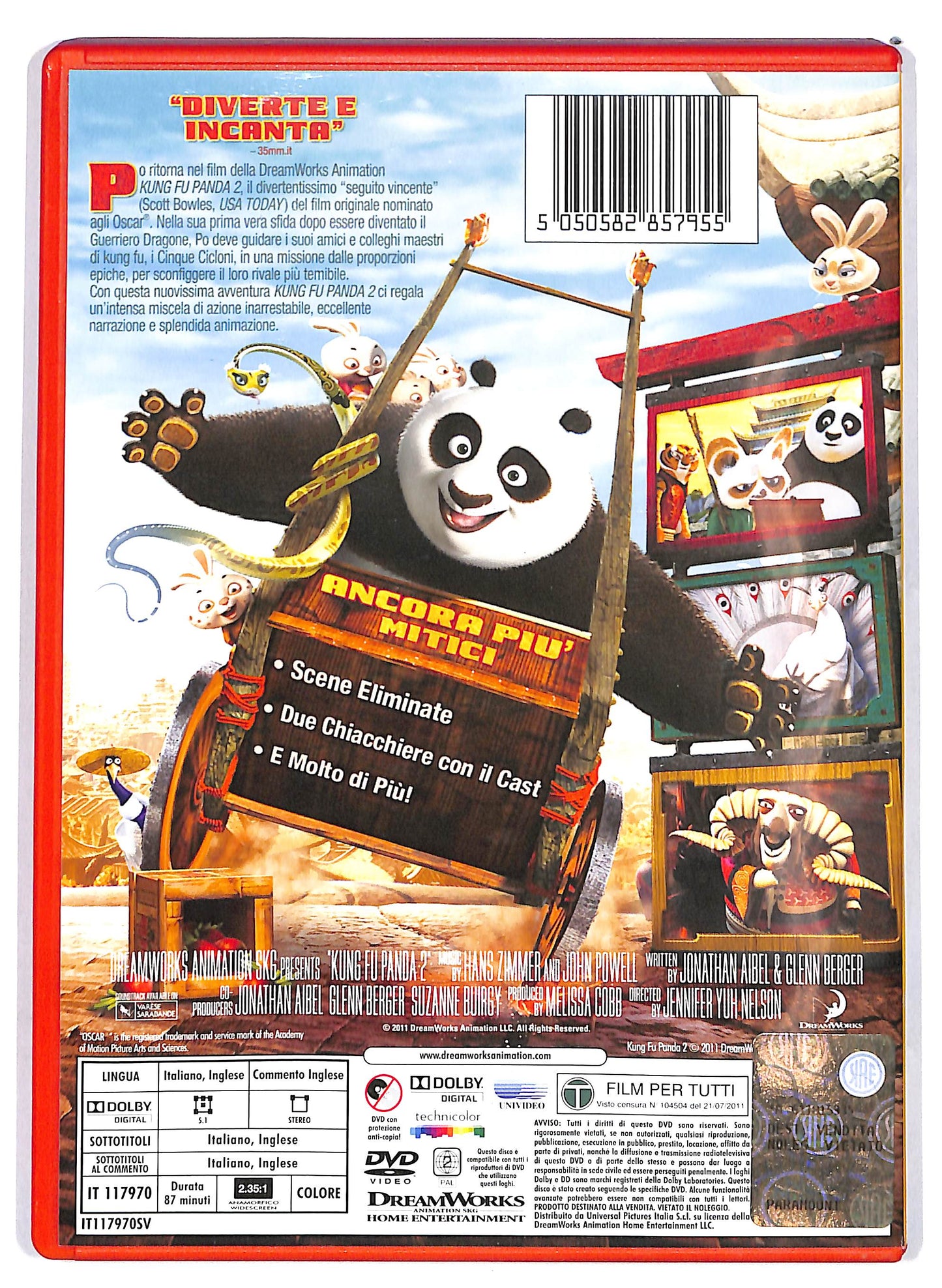 EBOND Kung Fu Panda 2 DVD D665031