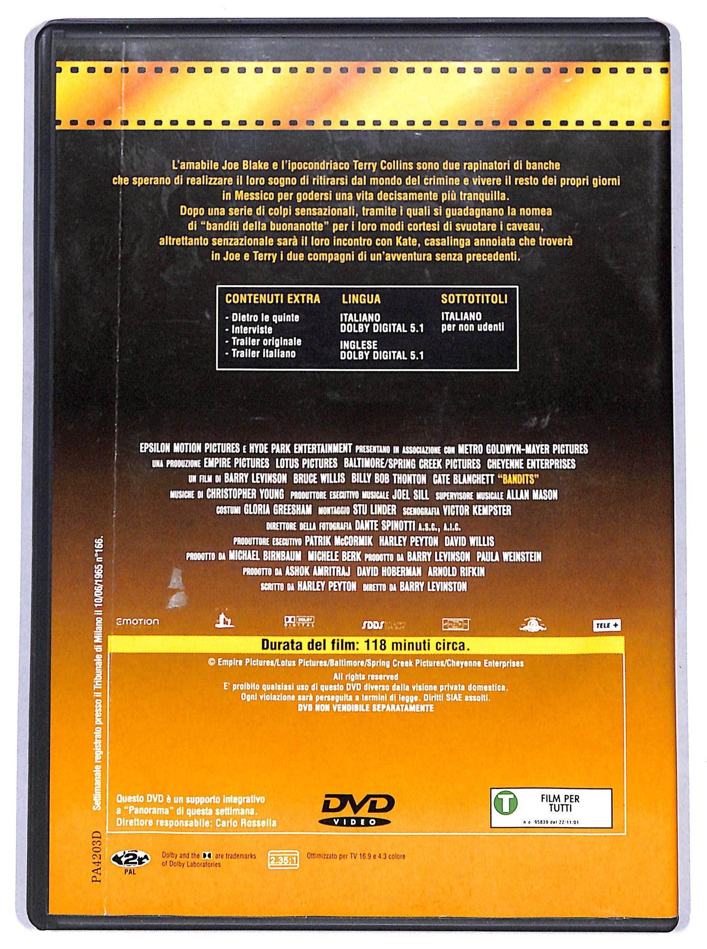EBOND Bandits EDITORIALE DVD D665123