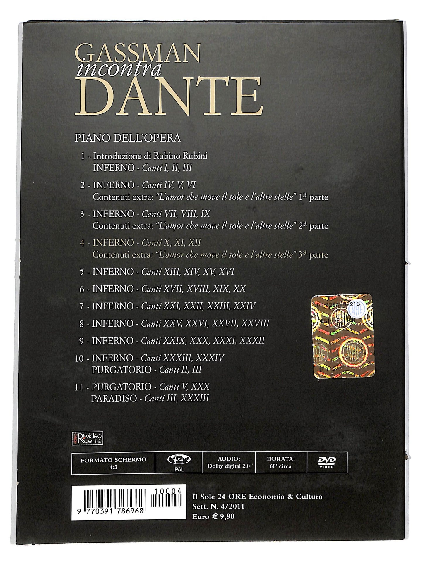 EBOND Gassman incontra Dante Vol 4 EDITORIALE DVD D665341