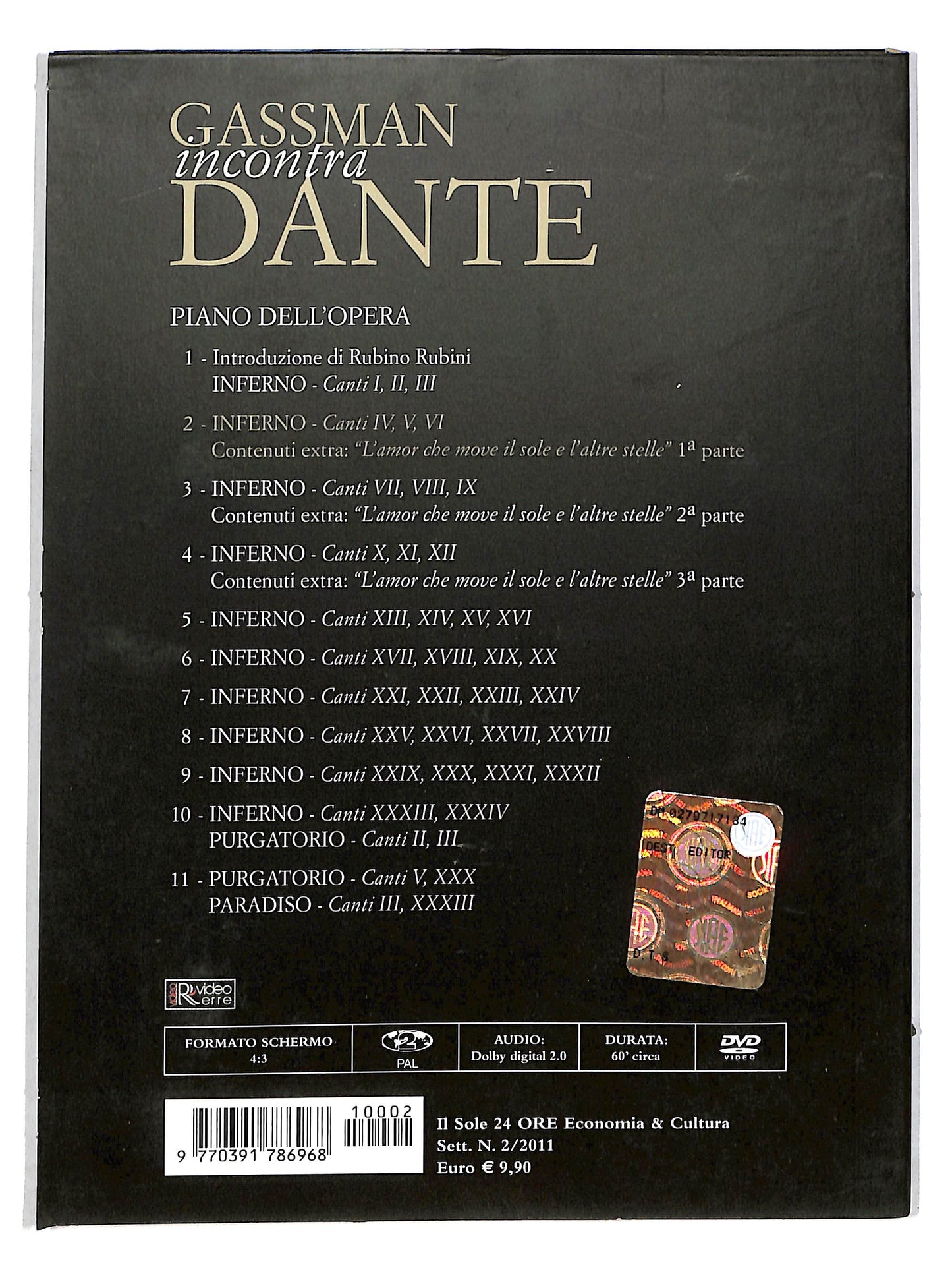 EBOND Gassman incontra Dante Vol 2 EDITORIALE DVD D665343