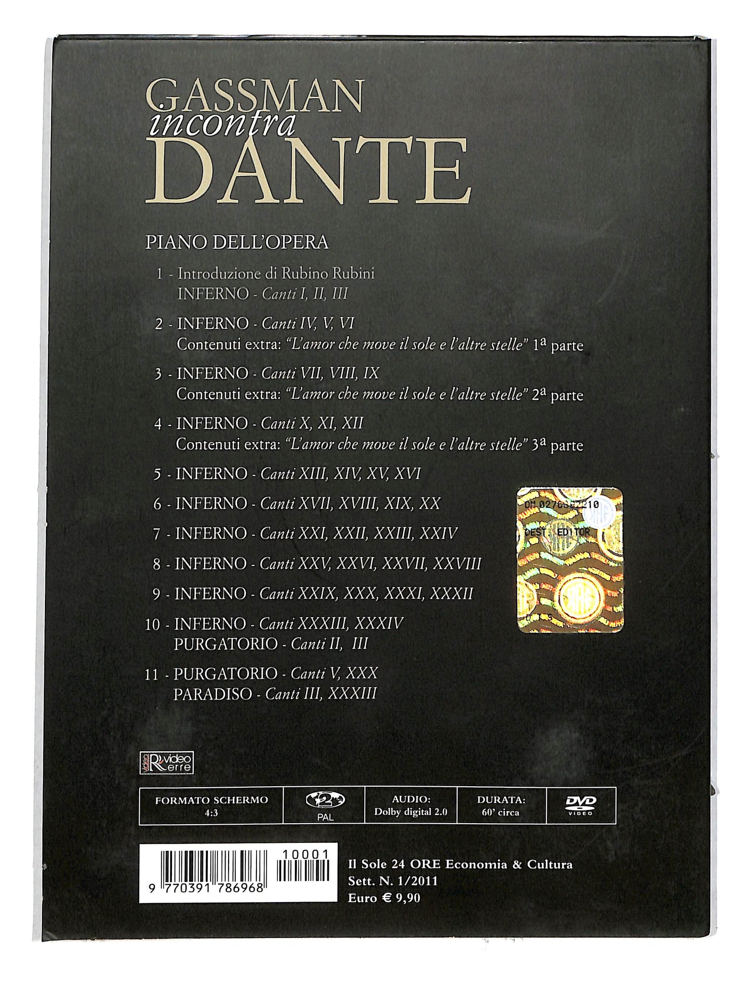 EBOND Gassman incontra Dante Vol 1 EDITORIALE DVD D665344
