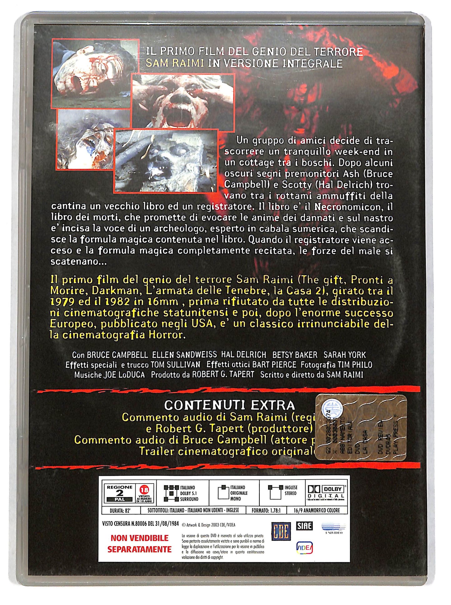 EBOND La casa (film 1981) EDITORIALE DVD D665356