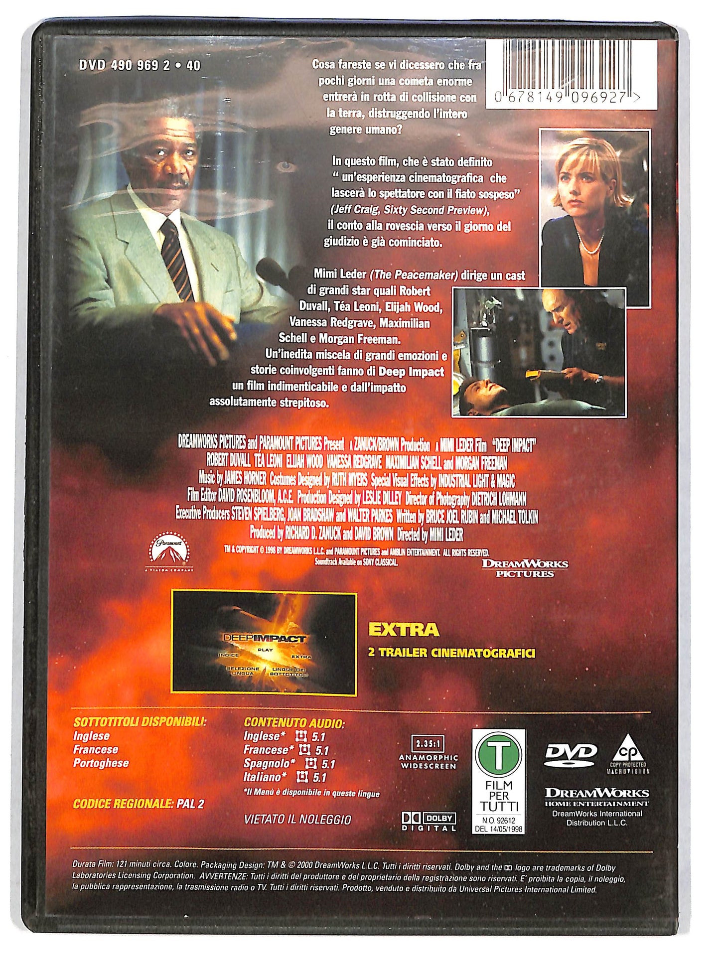EBOND Deep Impact (film) DVD D665362