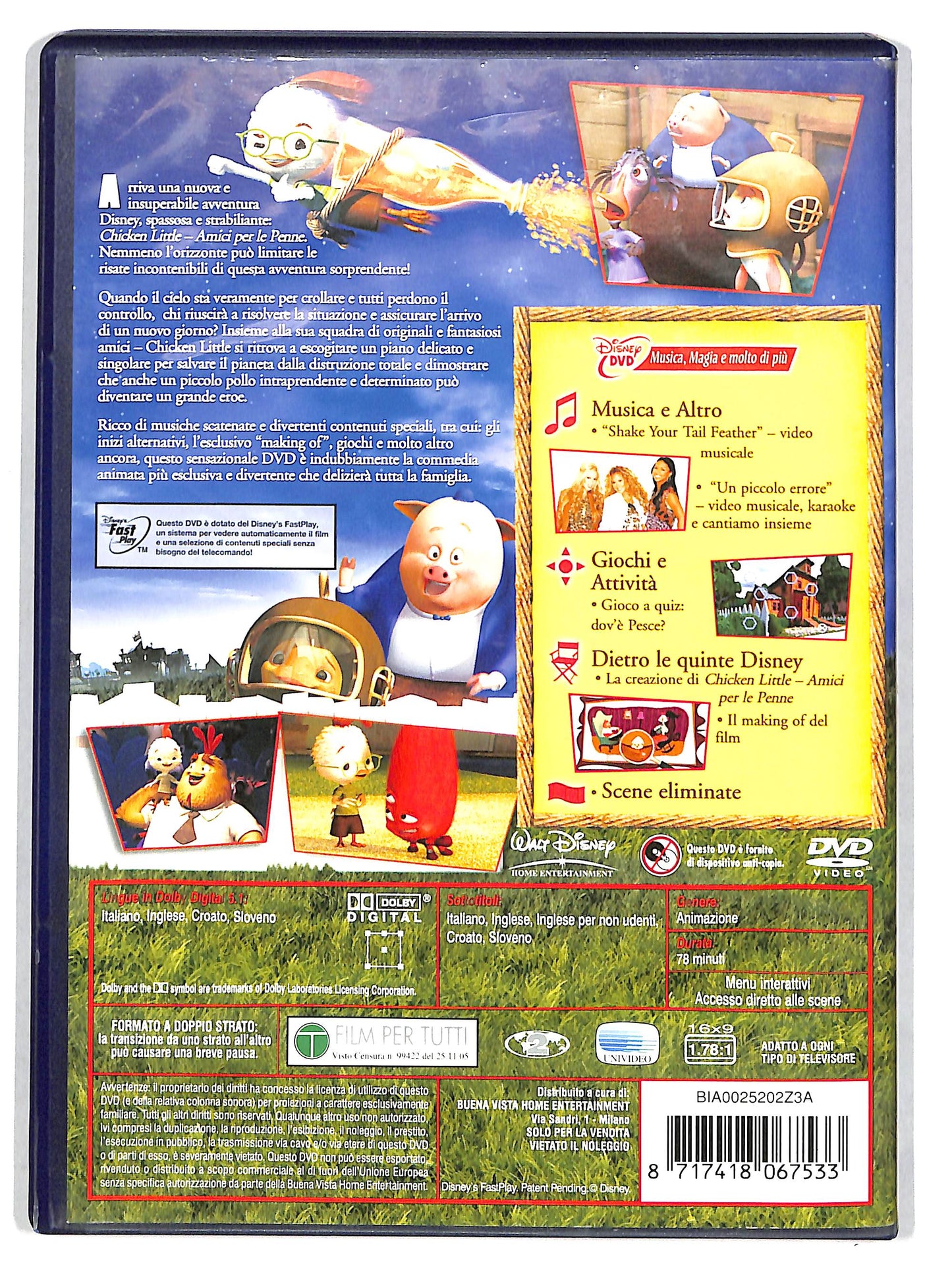 EBOND Chicken Little - Amici per le penne   DVD D665368
