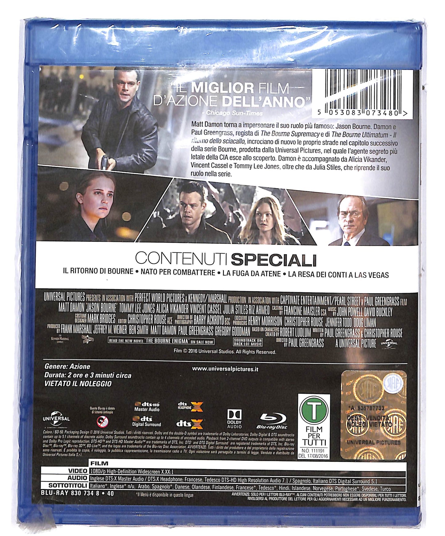 EBOND Jason Bourne BLURAY D665511