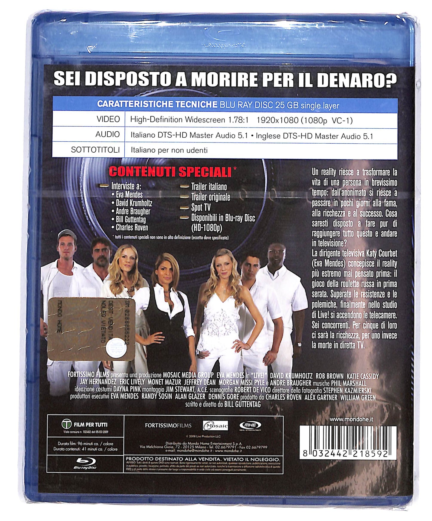 EBOND Live! - Ascolti record al primo colpo BLURAY D665705