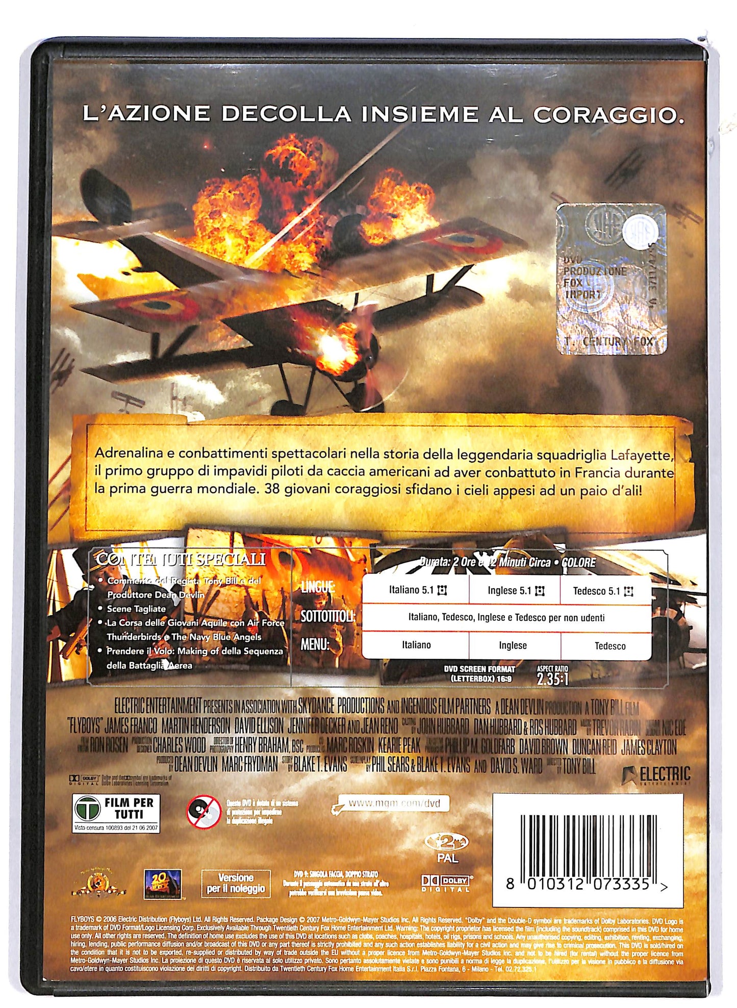 EBOND Giovani aquile - Flyboys NOLEGGIO DVD D665735