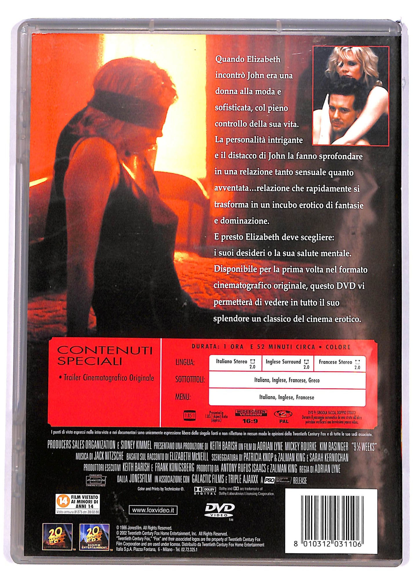 EBOND 9 settimane e ½ DVD D665762