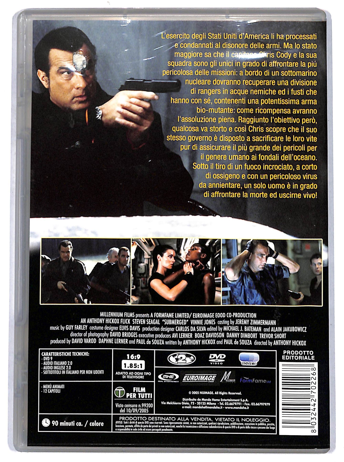 EBOND submerged EDITORIALE DVD D665862