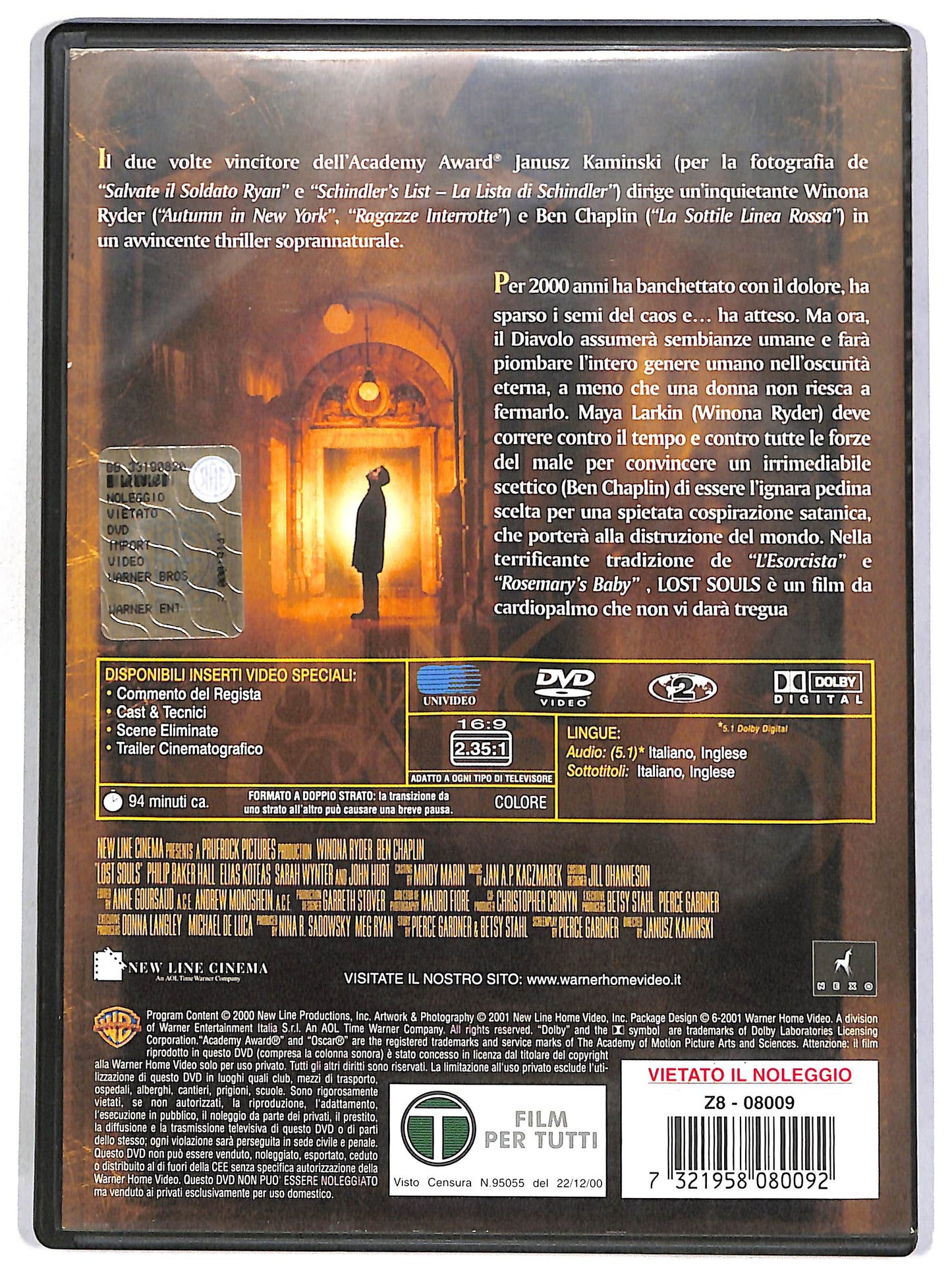 EBOND Lost Souls - La profezia DVD D665962
