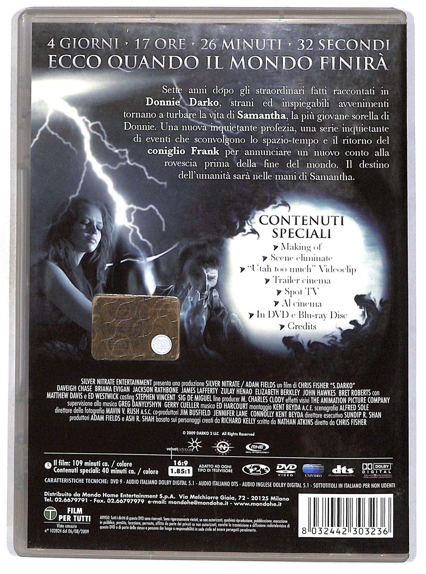 EBOND S. Darko DVD D666002