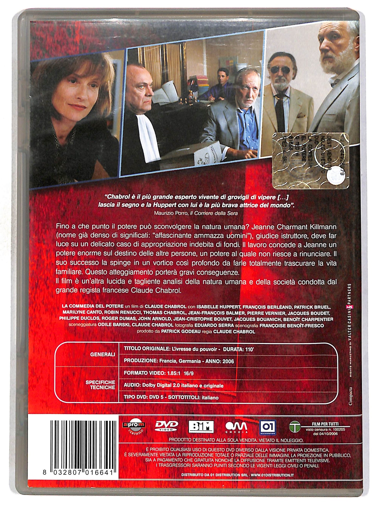 EBOND La commedia del potere DVD D666059