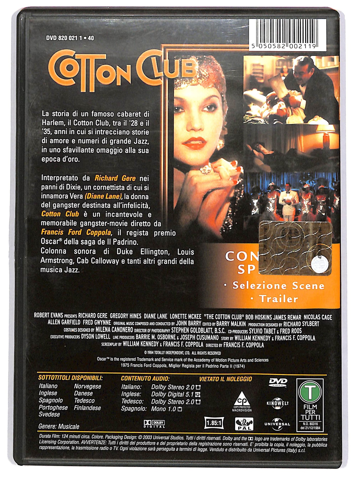 EBOND Cotton Club DVD D666117