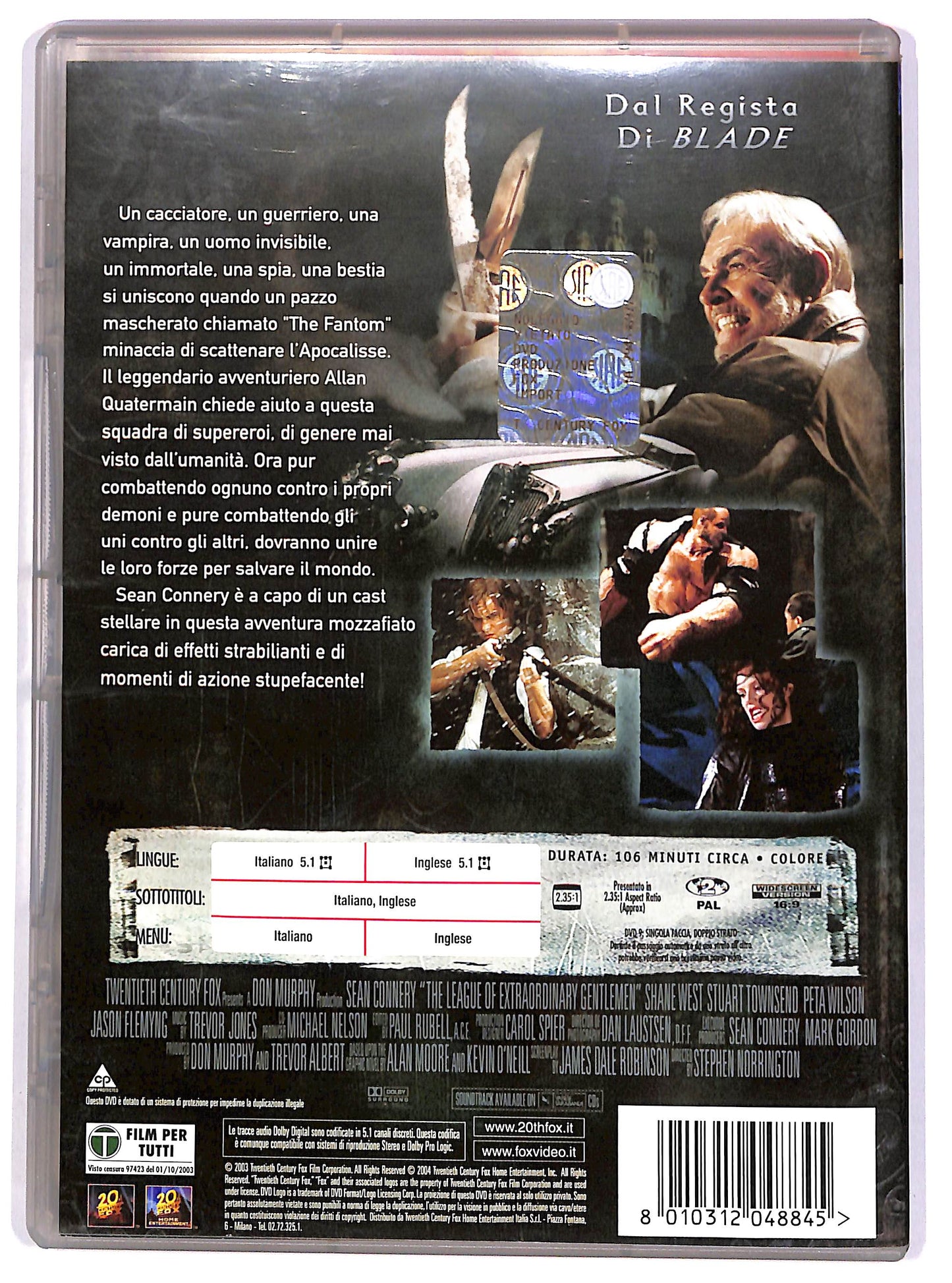EBOND La leggenda degli uomini straordinari DVD D666349