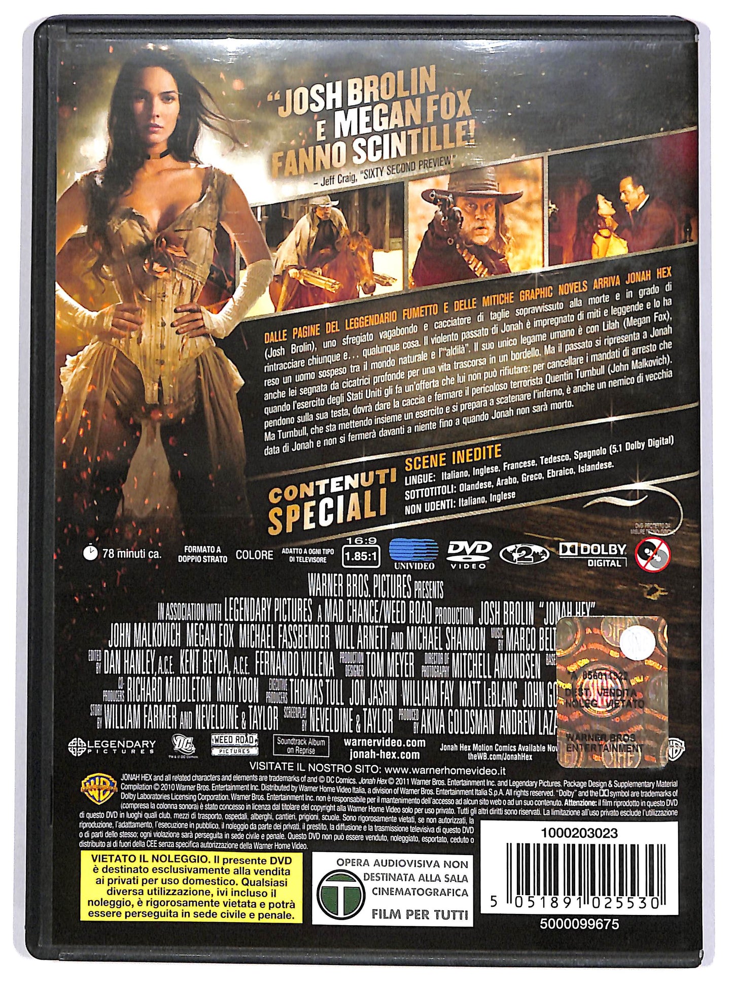 EBOND Jonah Hex DVD D666402