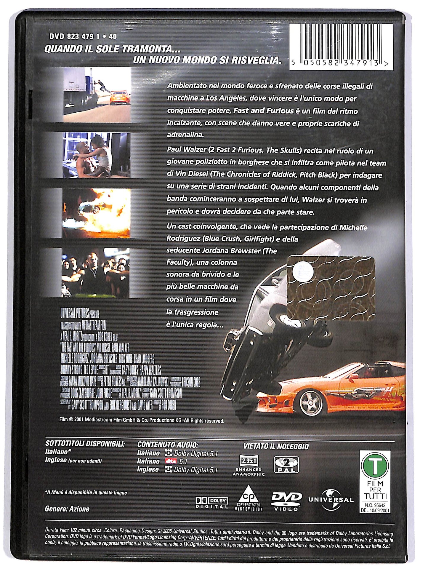 EBOND Fast and Furious DVD D666421