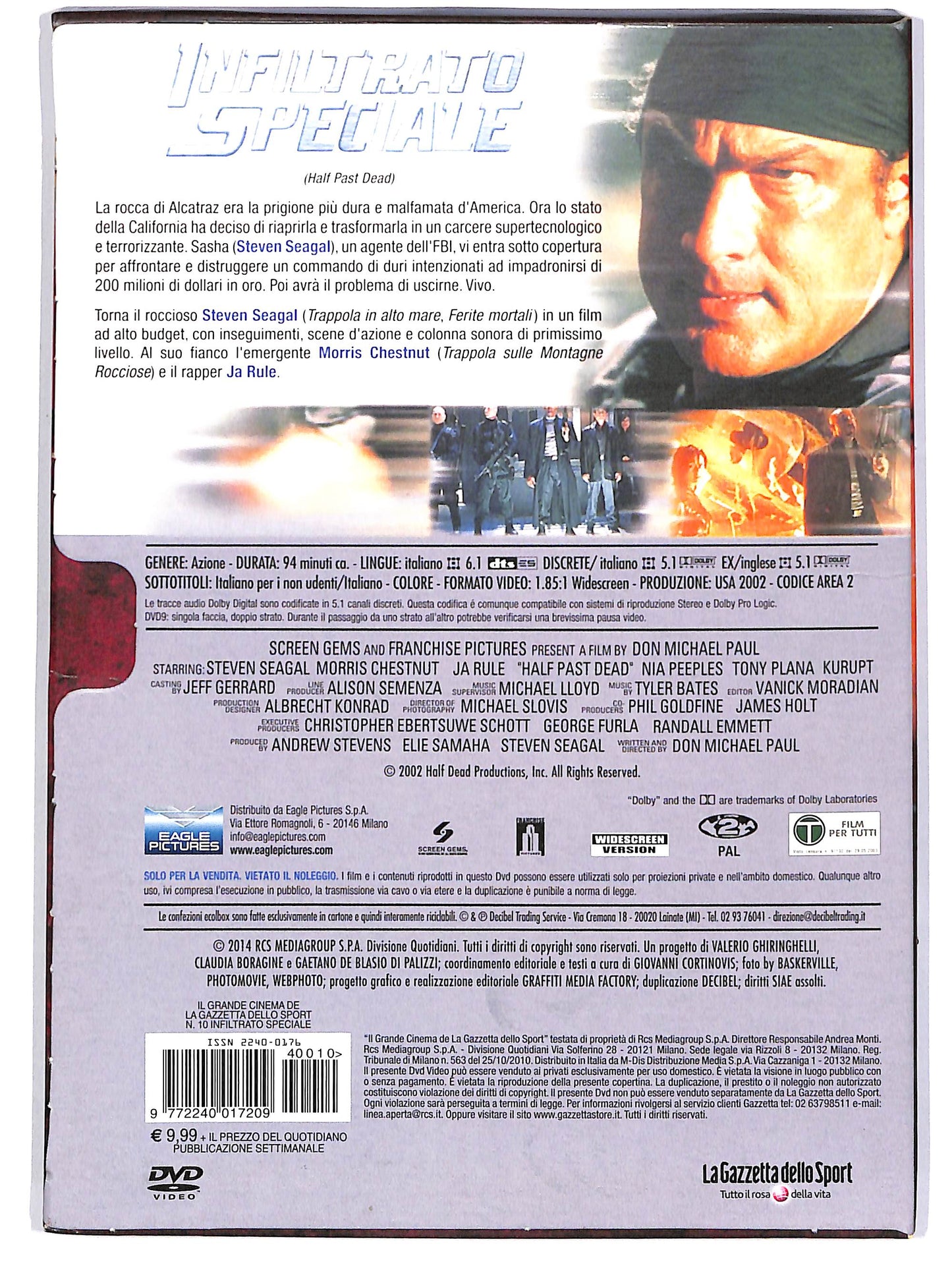 EBOND Infiltrato speciale EDITORIALE DIGIPACK DVD D666445