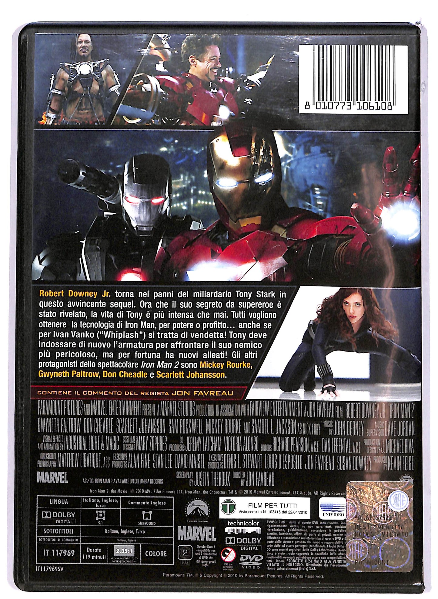 EBOND Iron man 2 DVD D666509