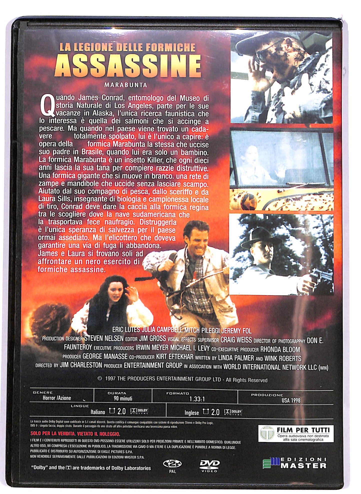 EBOND La legione delle formiche assassine EDITORIALE DVD D666518