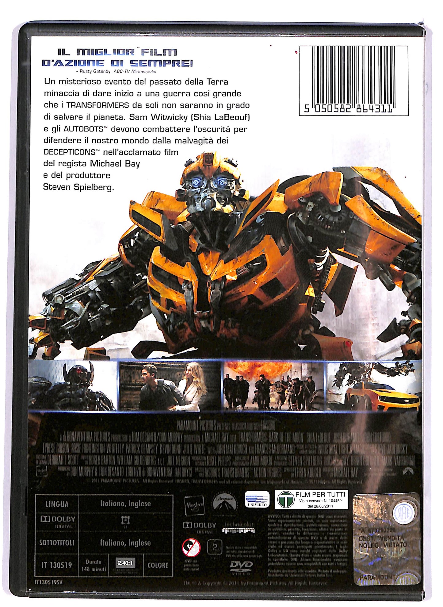 EBOND Transformers 3 DVD D666522