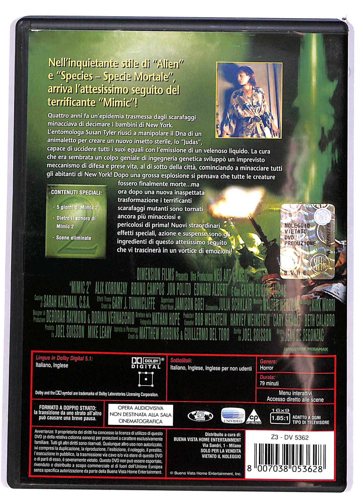 EBOND Mimic 2 DVD D666523